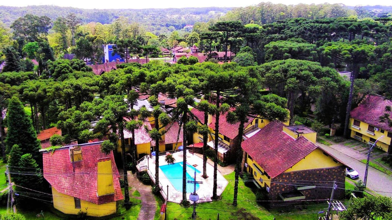 Estalagem Vila Suzana - Quadra De Beach Tennis Indoor Канела Екстер'єр фото